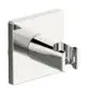 HANSA-Wandhalter-HANSALIVING-4444-Rosette-eckig-Chrom-44440200 gallery number 1